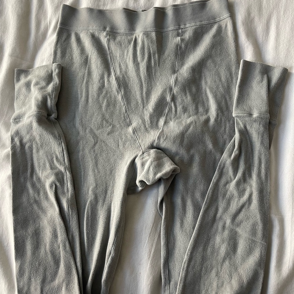 SKIMS WOMENS POINTELLE LOGO LEGGING - SMALL